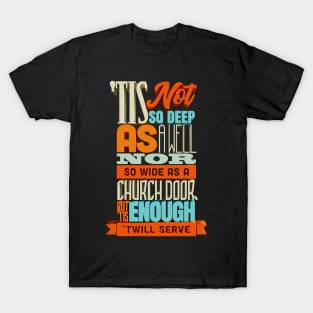 Shakespearean Quote from Romeo and Juliette T-Shirt